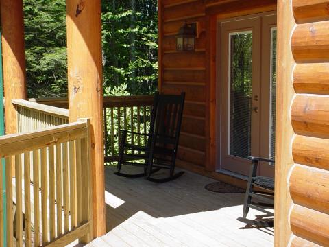 Front porch off GB - Banner Elk Vacation Homes