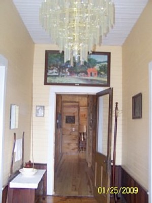 Original 116 yr. old hallway