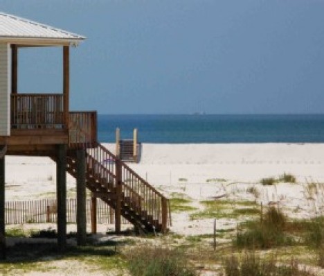 Chill Out Pet Friendly Gulf Beach cottage NEW-06 - Vacation Rental in Dauphin Island