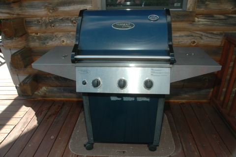 Oversized gas grill