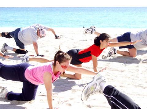 train on the beach with Ali - Hollywood, Florida Hotels