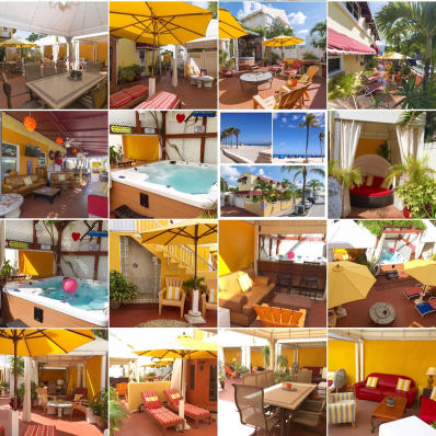 6,000 SQF of Private Tropical Lounge