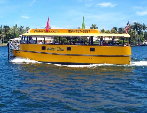 Hollywood Water Taxi to discover the Intra Coastal