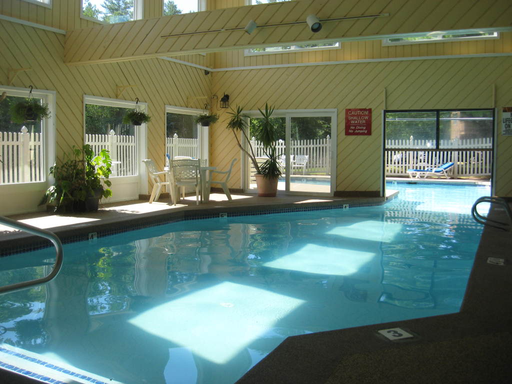 indoor/outdoor pool