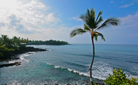 Kailua Kona Villa | Oceanfront Estate w/ Pool and Hot Tub 5 BR/5 BA