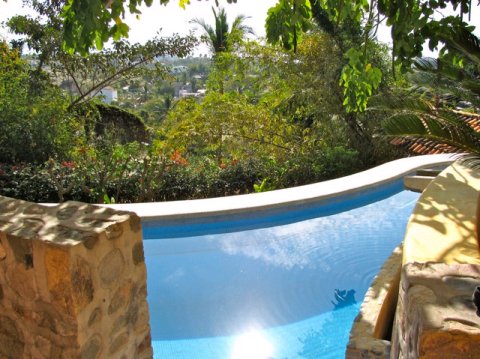 The Villa's pool