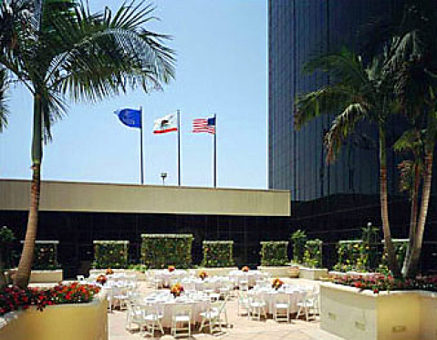 angeles los towers hilton airport