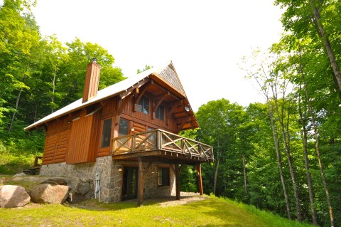 Mont Tremblant Chalet Mont Tremblant Luxury Log Cabin Summer