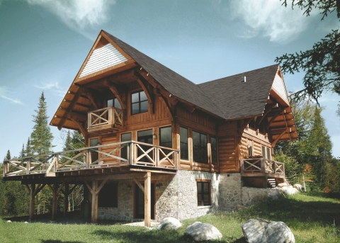 Cote Nord Tremblant - Authentic log homes - Vacation Rental in Mont Tremblant