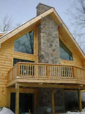 New Contemporary Log Home-Mt. Snow - Vacation Rental in Mt Snow