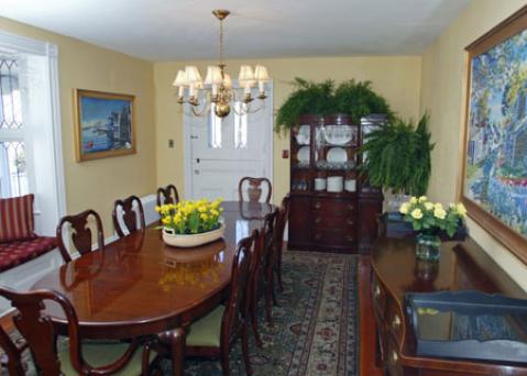 Dining Room - Nantucket Island Bed and Breakfasts