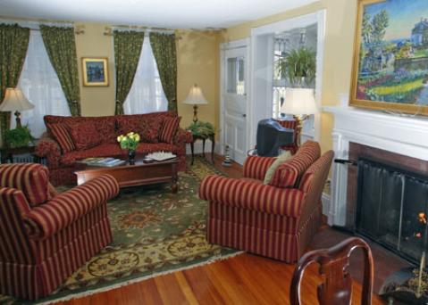 Living Room - Nantucket Island Bed and Breakfasts