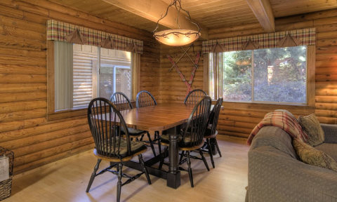 Dining Room Area - North Lake Tahoe Vacation Cabins
