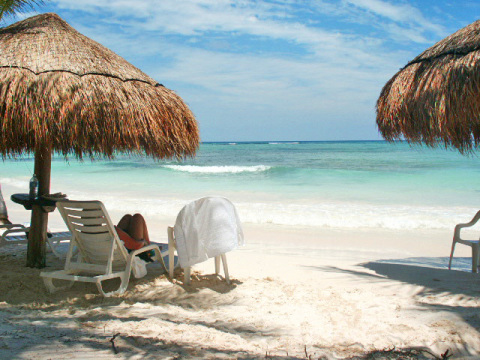 LaCasa Bay Blue..Waterfront; BEACH CLUB; Golf Cart - Vacation Rental in Playa Del Carmen