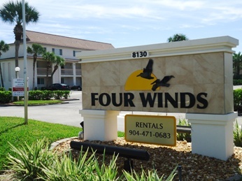 Beautiful Oceanfront Four Winds Condominiums - Vacation Rental in St Augustine