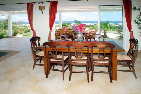 Dining Room - St Maarten Vacation Homes