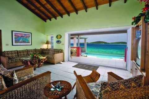 St Thomas Sea Star Villa luxury beachfront w/ pool - Vacation Rental in St Thomas