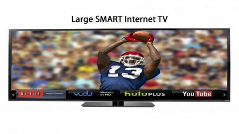 Large SMART Google Chromecast  Internet TV