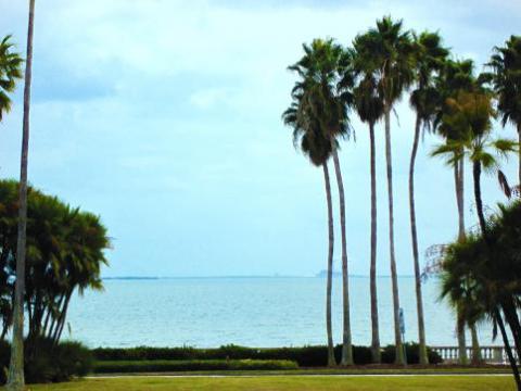 Ocean-Bay View from unit over Tampa Bay