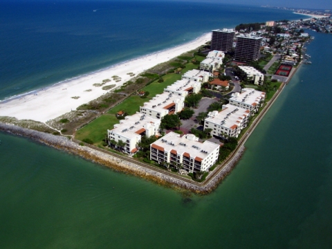 Aerial View - Treasure Island Vacation Condos