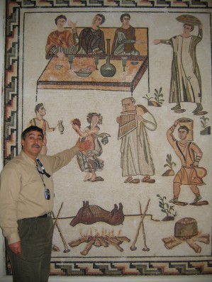 Borhen at Bardo Museum, Tunis