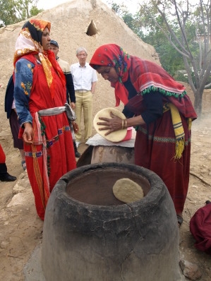 Traditional bread making