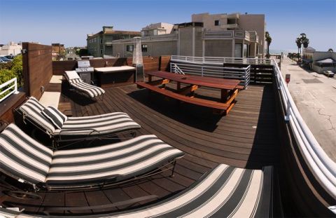 Roof top deck